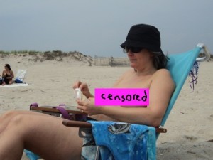 Julie at Robert Moses State Park