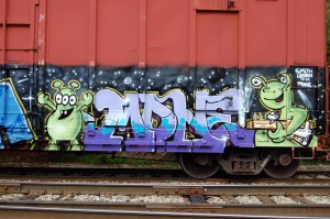 MONE graffiti