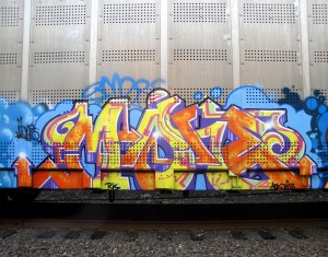 MONE graffiti