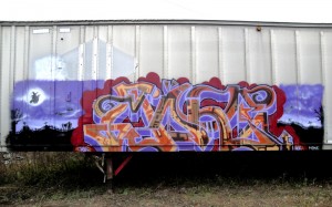 MONE graffiti