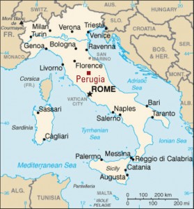 Italy map