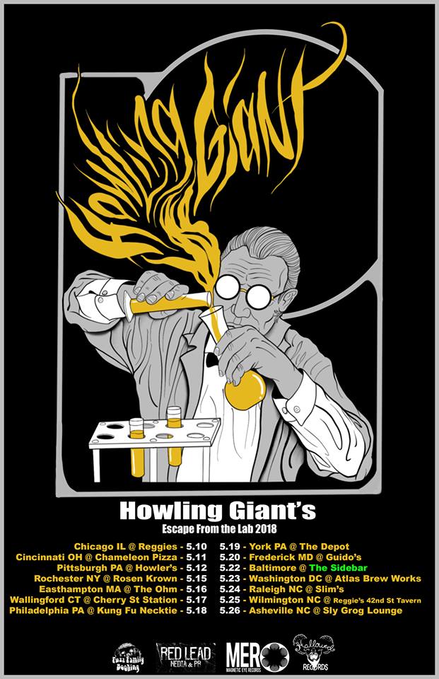 howling giant tour poster